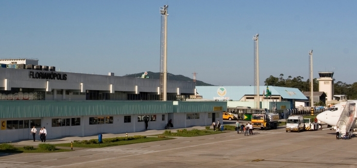 Aeroporto de Florianópolis irá a leilão até o começo do ano que vem - Arquivo/ND