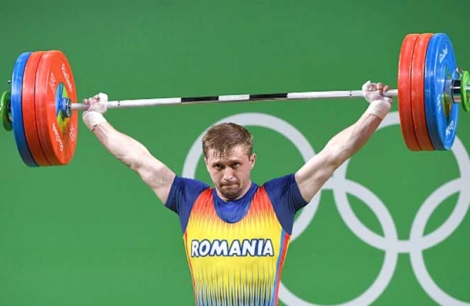 Romeno Gabriel Sîncrăian faturou a medalha de bronze na categoria até 85kg nos Jogos do Rio(Foto: AFP PHOTO) -