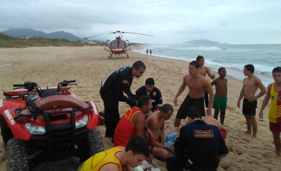 Adolescente Atendida Pelo Helic Ptero Arcanjo Ap S Se Afogar Em Praia