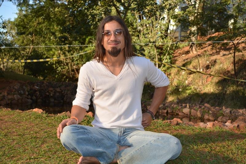 Alexandre Osiecki, organizador do Psicodália, festival que conta com uma grande estrutura para receber o público - Divulgação Psicodália/ND