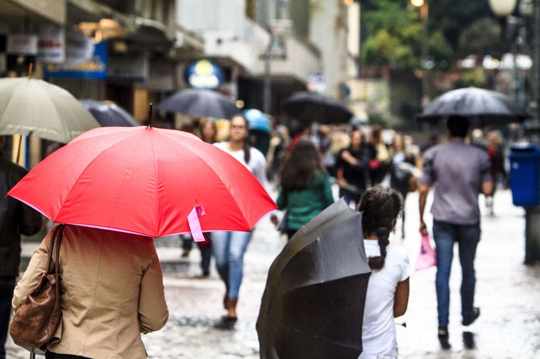 Previsão indica chuva até o fim desta quarta-feira, em Florianópolis - Bruno Ropelato/Arquivo/ND