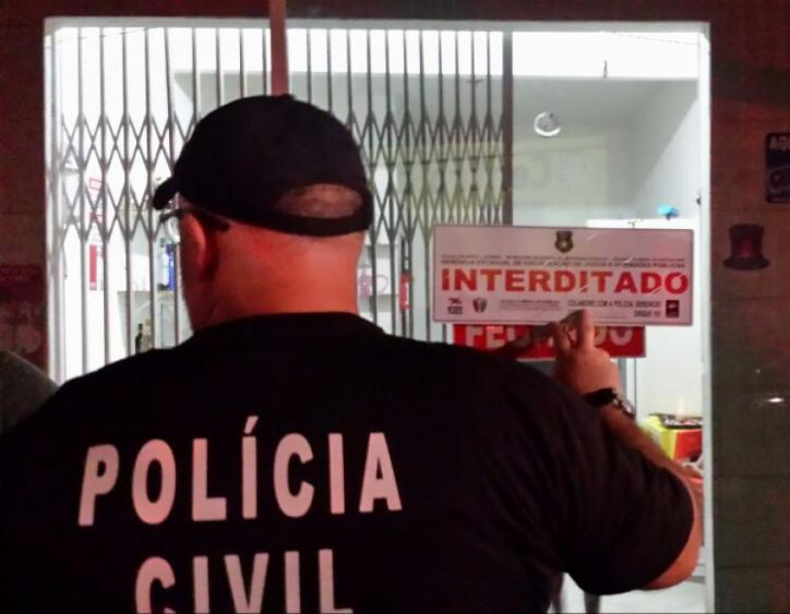 Polícia decreta operação Choque de Ordem e fiscaliza bares sem alvarás