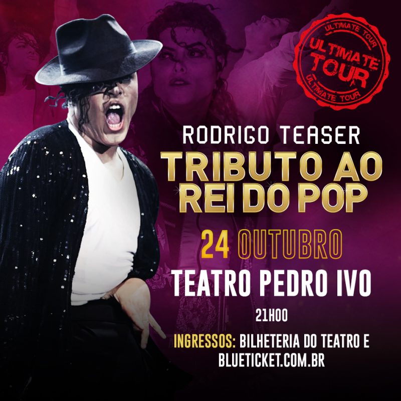 Rodrigo Teaser Tributo Ao Rei Do Pop Agenda Clube ND ND Mais