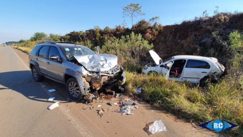 Acidente grave deixa mulher ferida na SC 390 em Zortéa