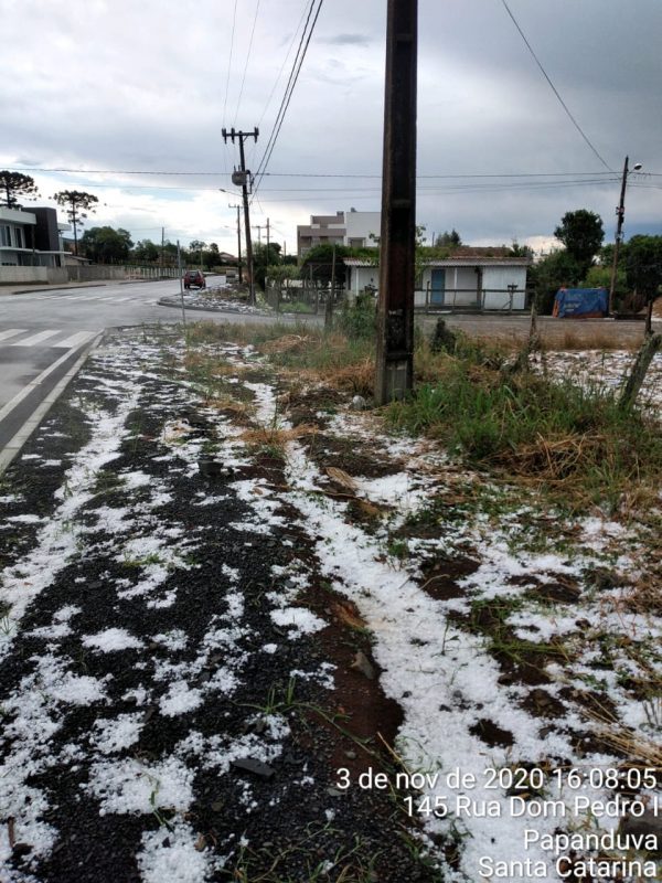 Fotos Chuva De Granizo Transforma Paisagem De Papanduva