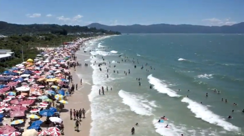 Veja Fotos Da Praia De Jurer Em Florian Polis Nesta Quarta Feira