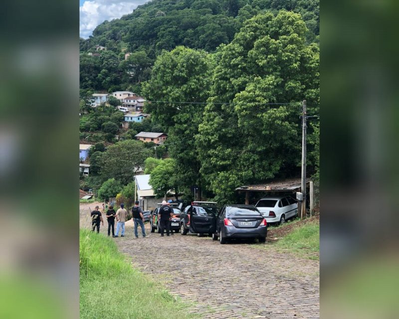 Três suspeitos de cometer o primeiro homicídio do ano em Capinzal são