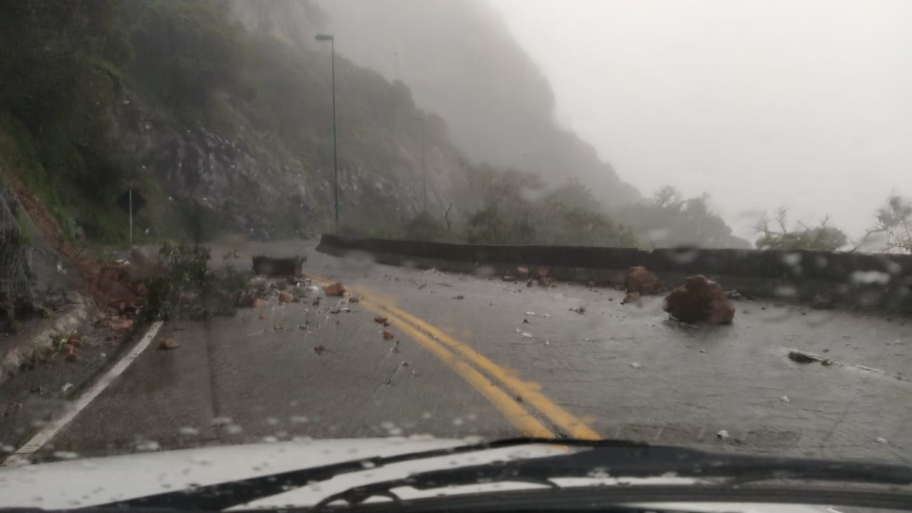 Chuva Provoca Quedas De Barreira E Desmoronamentos Em Rodovias