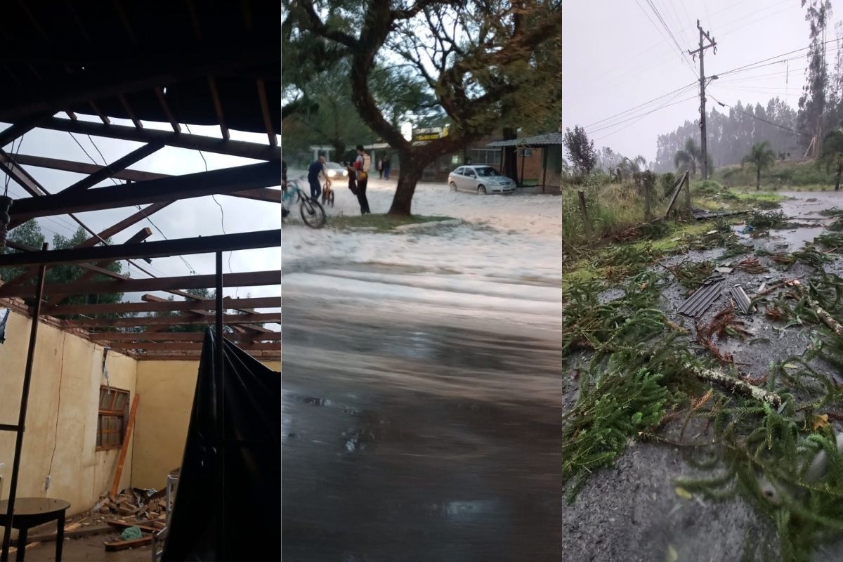 V Deo Temporal Granizo E Vento Forte Causa Estragos No Planalto