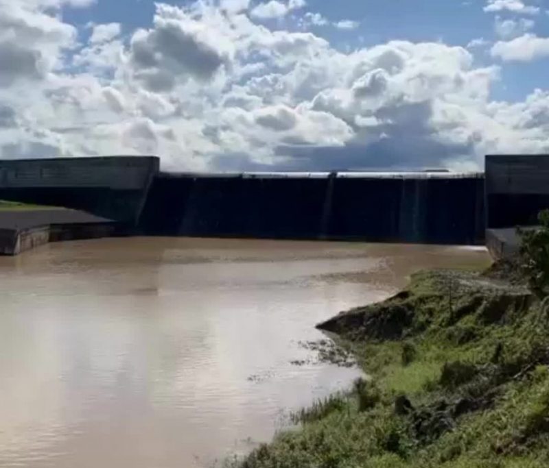 Defesa Civil De Tai Abre Primeira Comporta De Barragem Ap S Estrutura