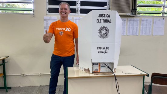 Elei Es Delegado Egidio Pl Vota Em Escola De Blumenau