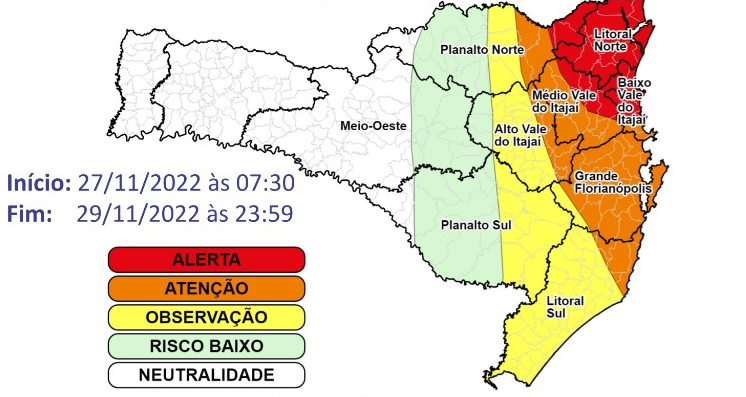 Chuva E Risco De Desastres Seguem Nesta Segunda E Defesa Civil Faz