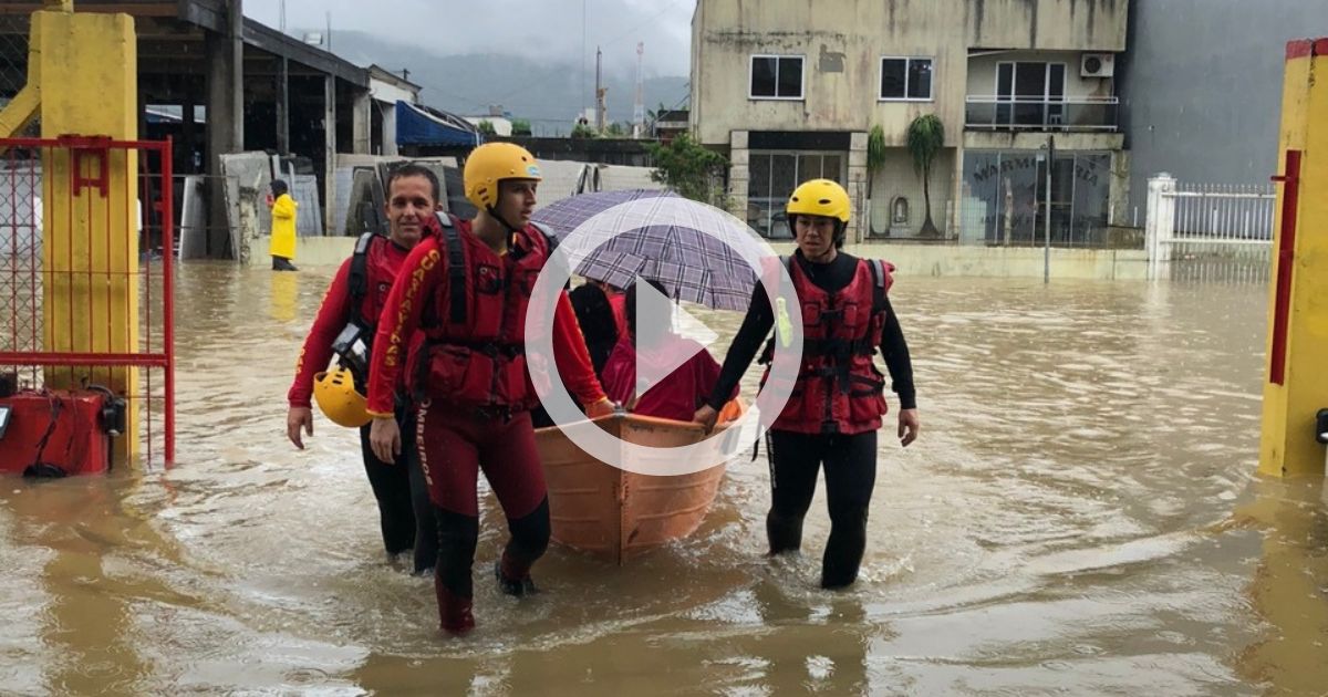 V Deo Sc Tem Pessoas Desabrigadas E Desalojadas Por Conta Das