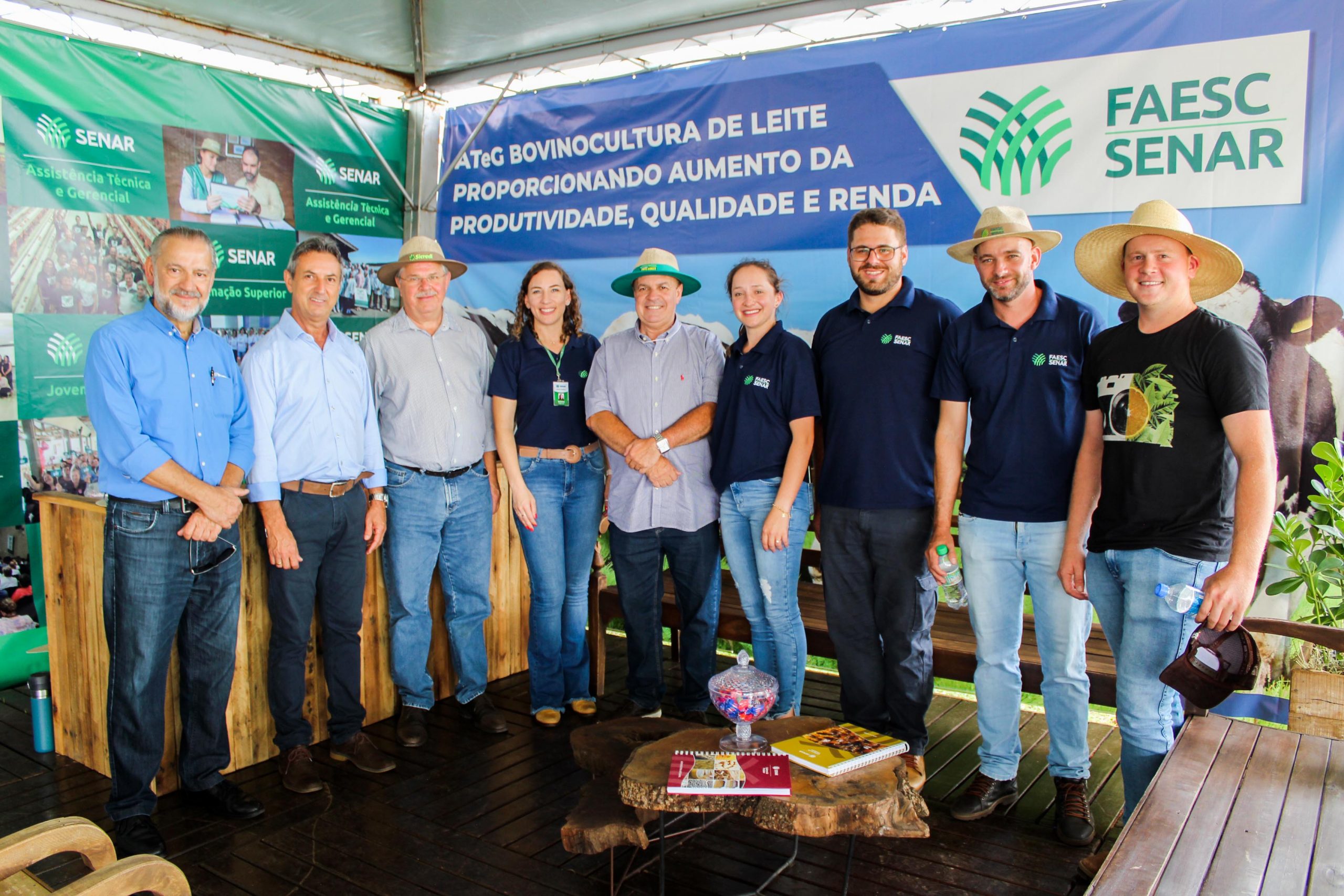 Sistema Faesc Senar SC expõe ações e resultados no 24º Itaipu Rural Show