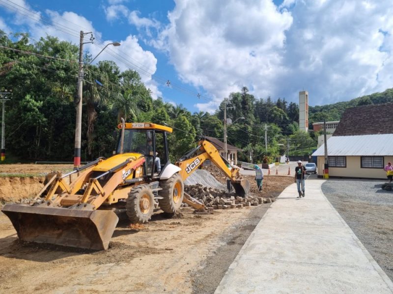 Rua de Blumenau ficará interditada durante duas semanas para obras de