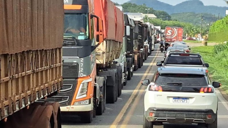 BR 280 Congestionamentos E Obras Paradas