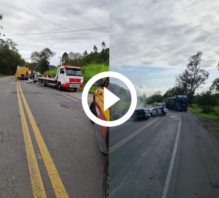 V Deo Acidente Grave Mata Tr S Pessoas E Causa Filas Quilom Tricas Na