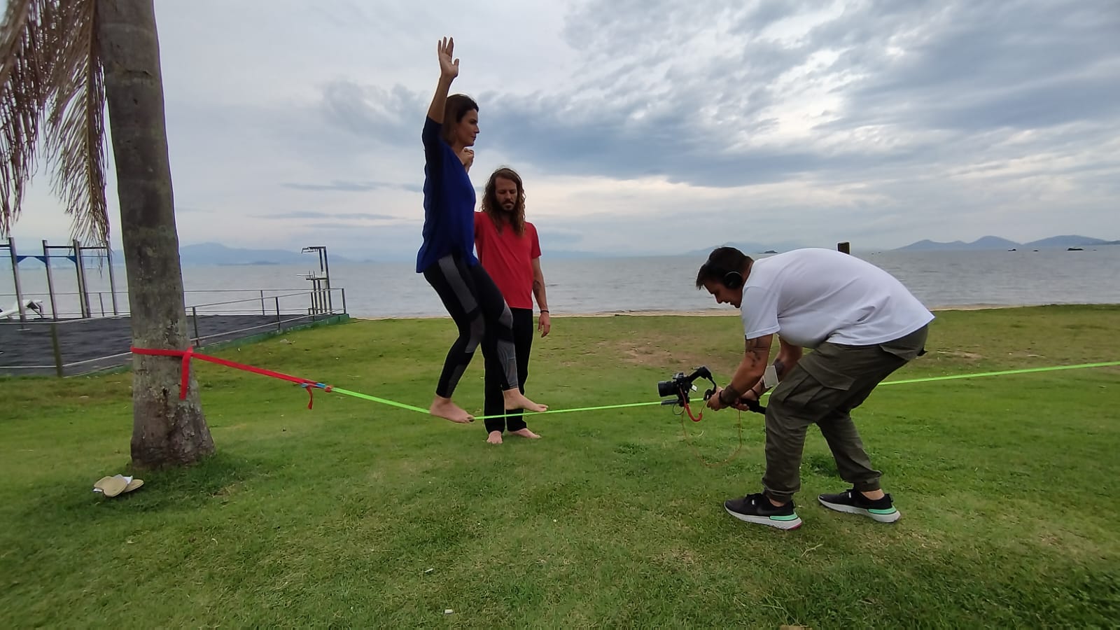 Floripa Como Praticar Slackline Esporte Que Exige Concentra O