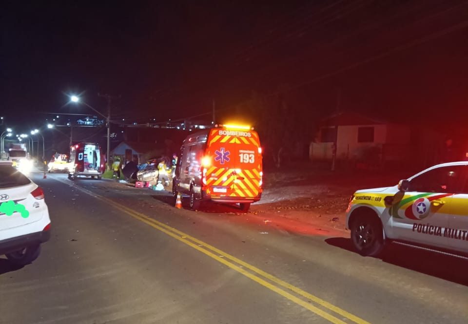 Motorista Morre Ap S Colis O Entre Dois Carros Em Abelardo Luz