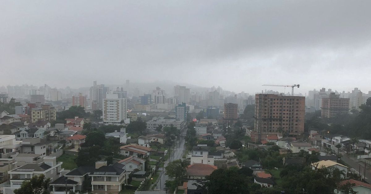 Rajadas De Vento At Km H E Domin De Postes Temporal Deixa