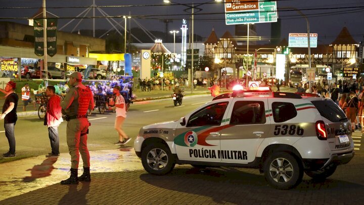 N Mero De Ocorr Ncias Atendidas Pela Pm Durante A Oktoberfest Blumenau