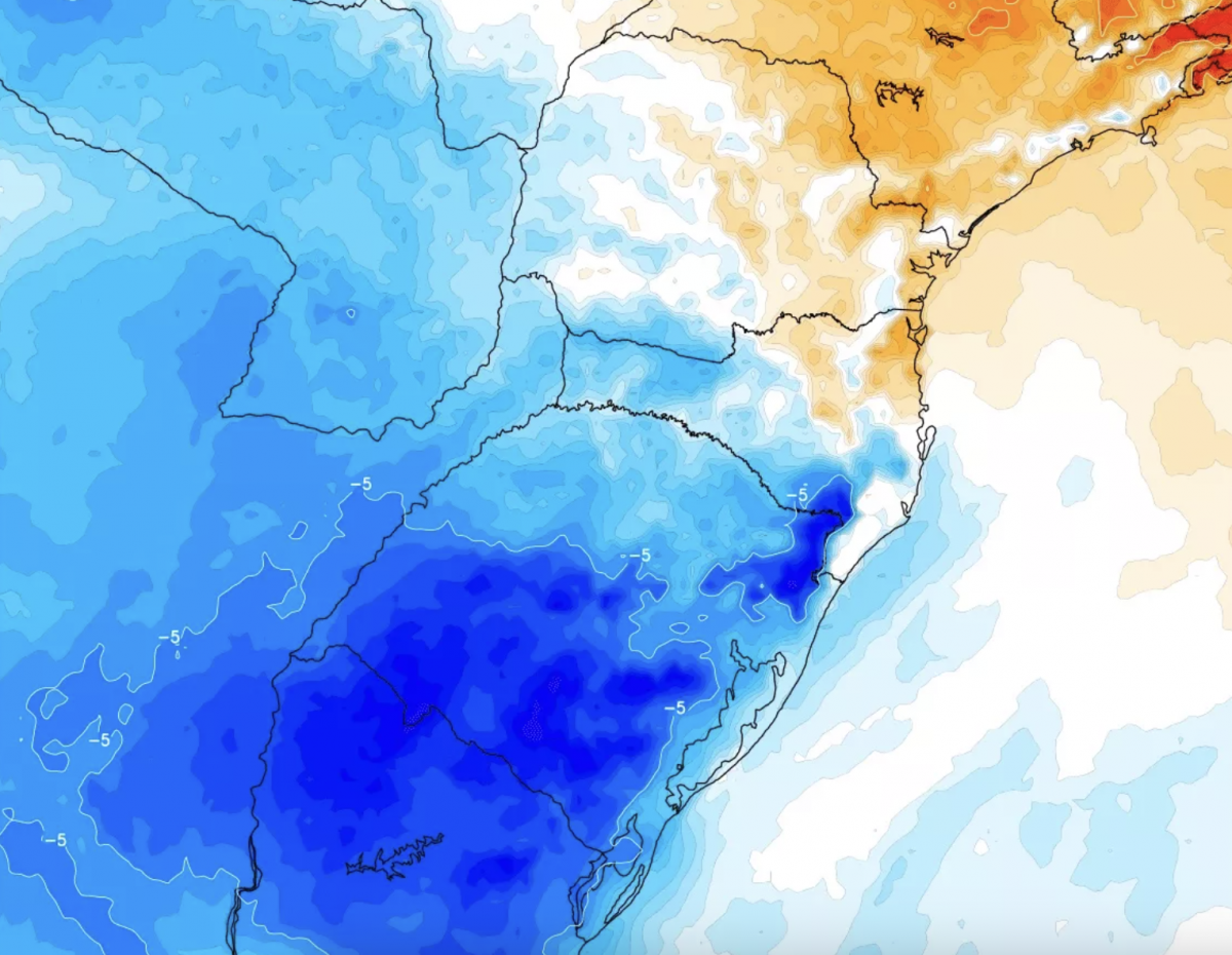 Frente Fria Traz Temporais E Alertas Para Santa Catarina