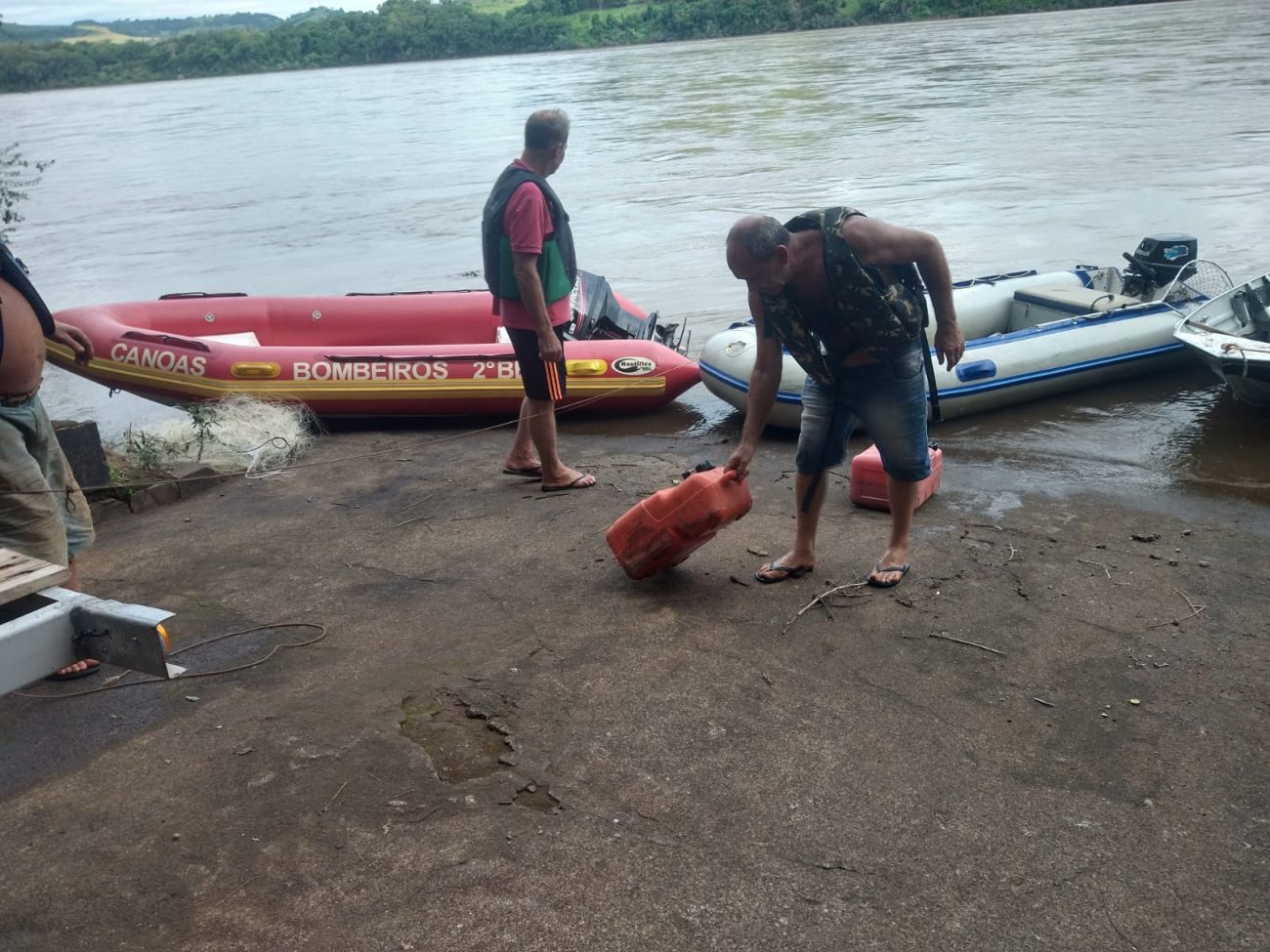 Corpo de pescador é encontrado no rio Uruguai após quatro dias de buscas