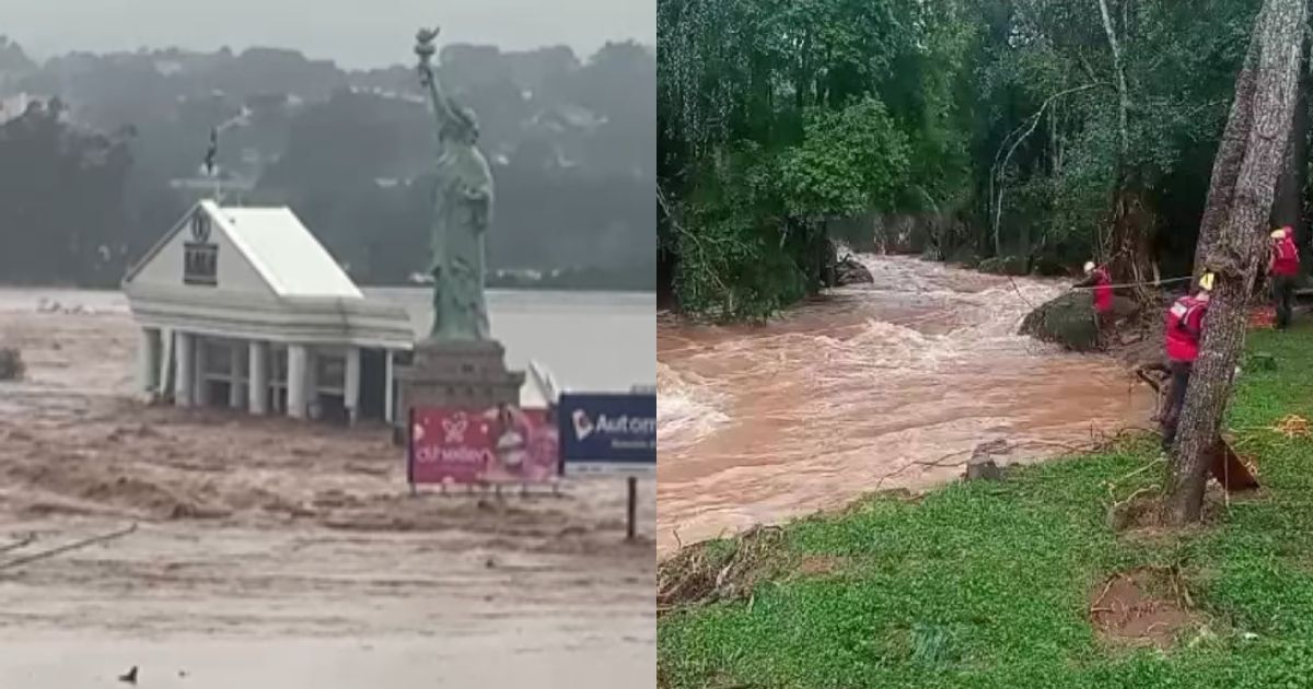 Sobe número de vítimas das chuvas no RS enquanto SC segue em alerta