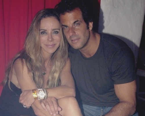 Alvaro Garnero e Cristina Arcangeli em Florianópolis