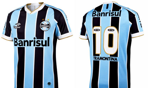 Grêmio lança nova camisa em homenagem aos cantos da torcida