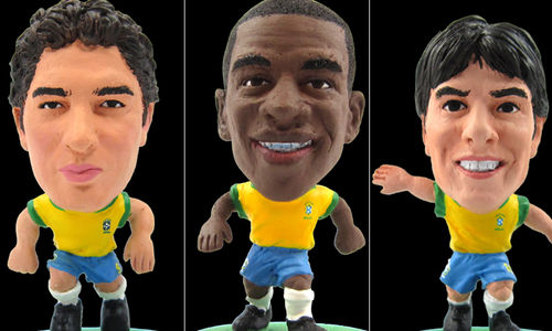 Mini craque, Marca Soccer Starz, PAULINHO, A. 5 cm - Co