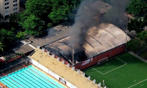 Flamengo inaugura piscina olímpica com homenagem ao técnico Rômulo