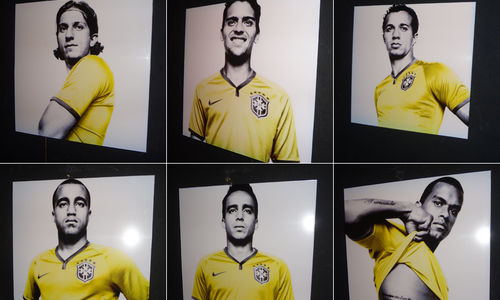 Em lançamento de camisa, Nike 'ressuscita' esquecidos por Felipão