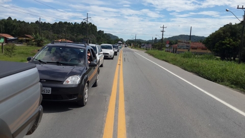 BR-280 terá restrição de tráfego em São Francisco do Sul e Araquari 