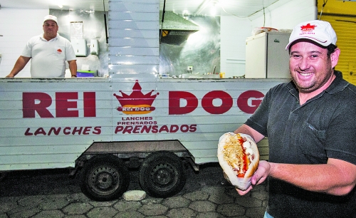 Rei do Hot-Dog Prensado