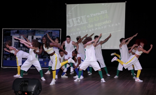 Abertura dos jogos escolares de Itajaí 