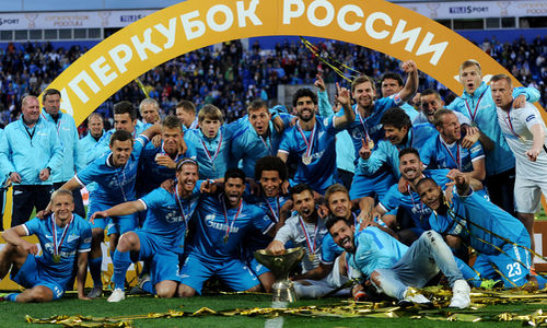 Brasileiros brilham, Zenit conquista título russo com antecedência