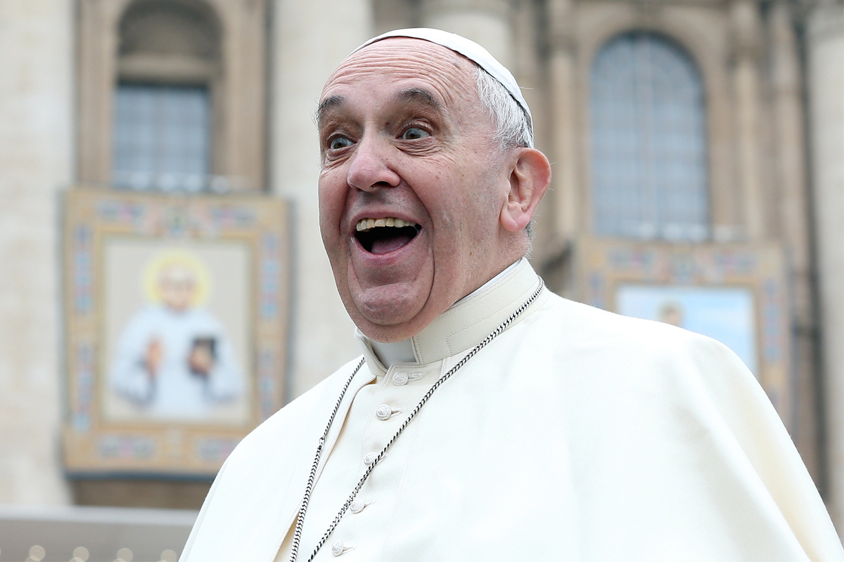Papa Francisco defende que pais acolham filhos de diferentes orientações sexuais &#8211; Foto: Divulgação/ND
