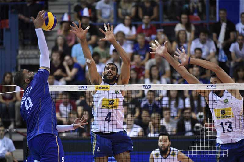 Seleções de vôlei podem acabar primeira fase na liderança