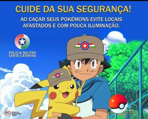 Pokémon Go Palhoça/Região