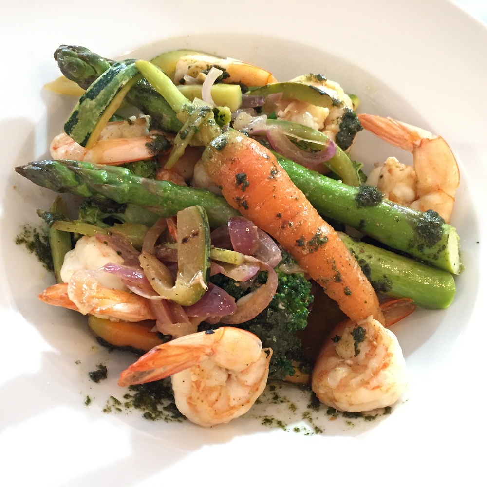 Camar&atilde;o com Legumes – Foto: Luciane Daux/ND