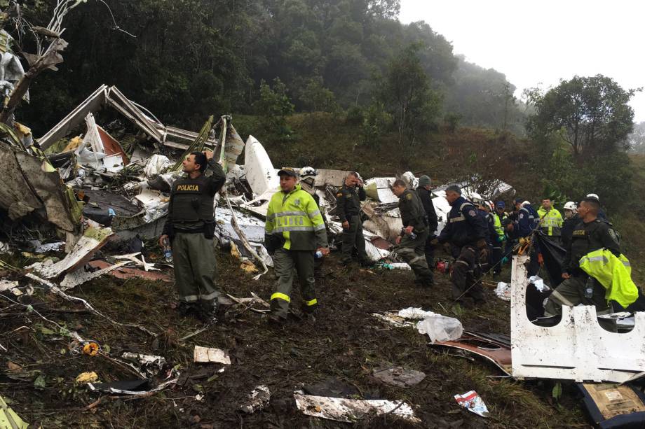 Acidente com avião da Chapecoense ocorreu quando a aeronave se aproximava de Medellín
