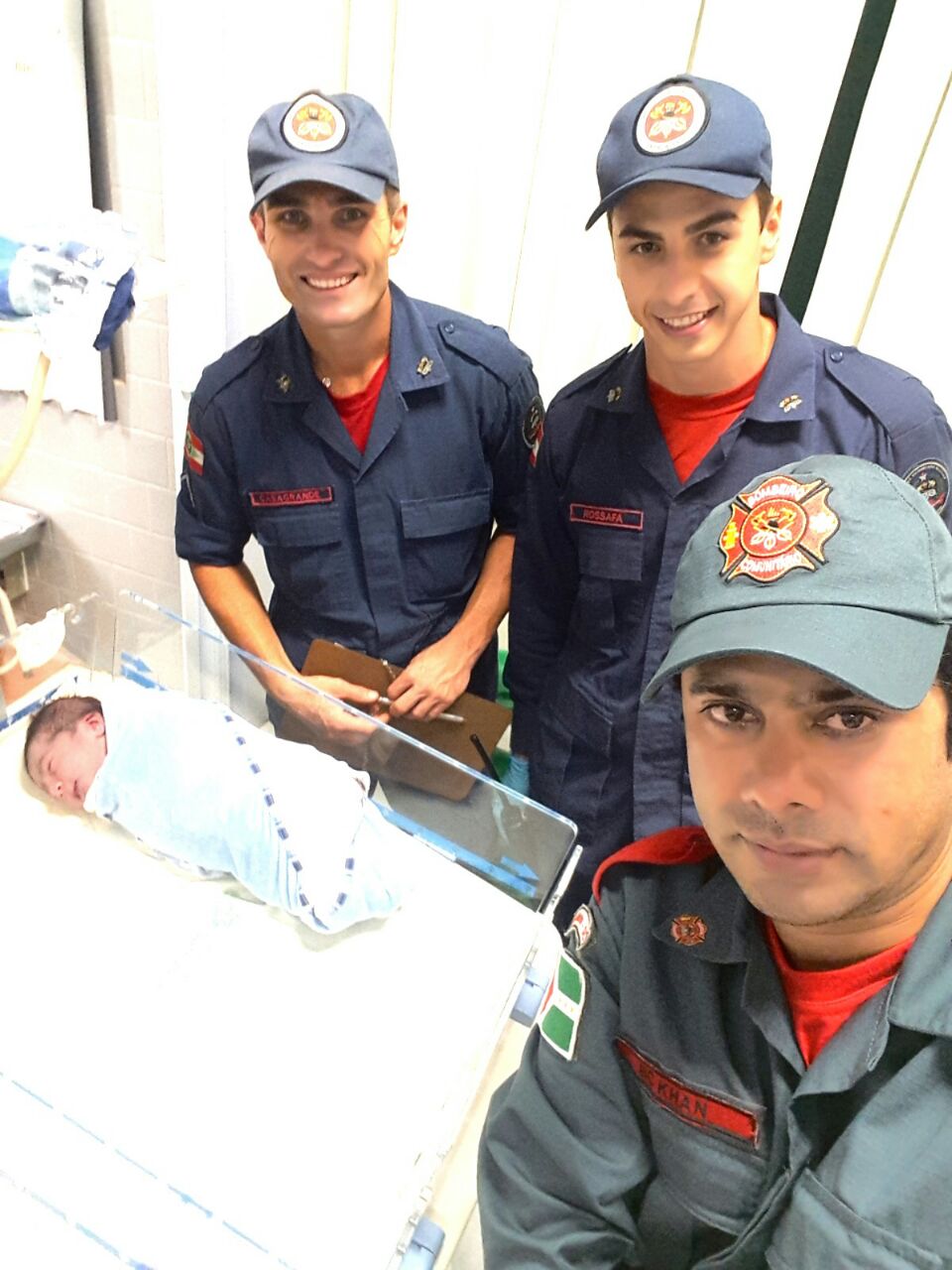 Bombeiros socorrem gestante em Forquilhinha, no Sul do Estado e fazem parto emergencial