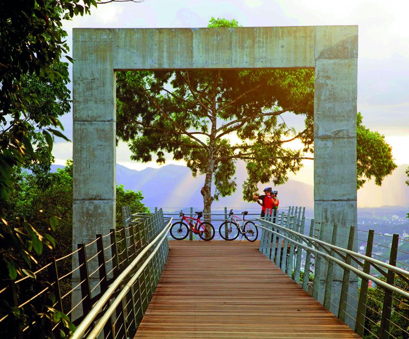 Janela de contemplação do Morro da Boa Vista – Foto: Lino Sasse/Divulgação/ND