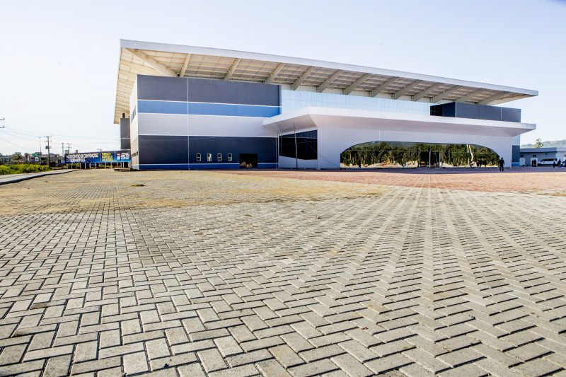 Centro de eventos de Canasvieiras, Norte da Ilha de SC – Foto: Fl&aacute;vio Tin/Arquivo/ND