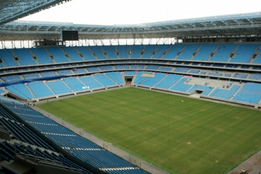 Gramado da arena do Grêmio - Foto: Wesley Santos - (Foto: Wesley Santos/PressDigital)
