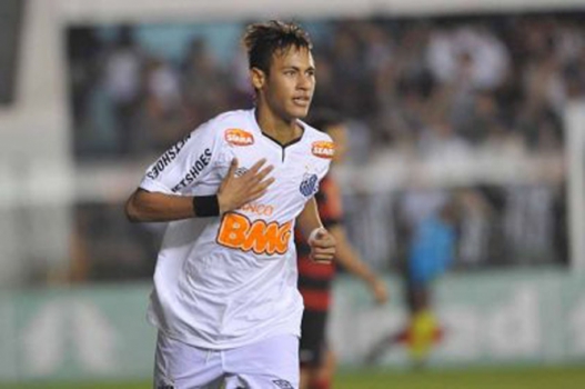 Neymar fez um gola&ccedil;o, talvez um dos mais bonitos da carreira, mas o Santos perdeu o jogo – Foto: (Foto: Divulga&ccedil;&atilde;o)