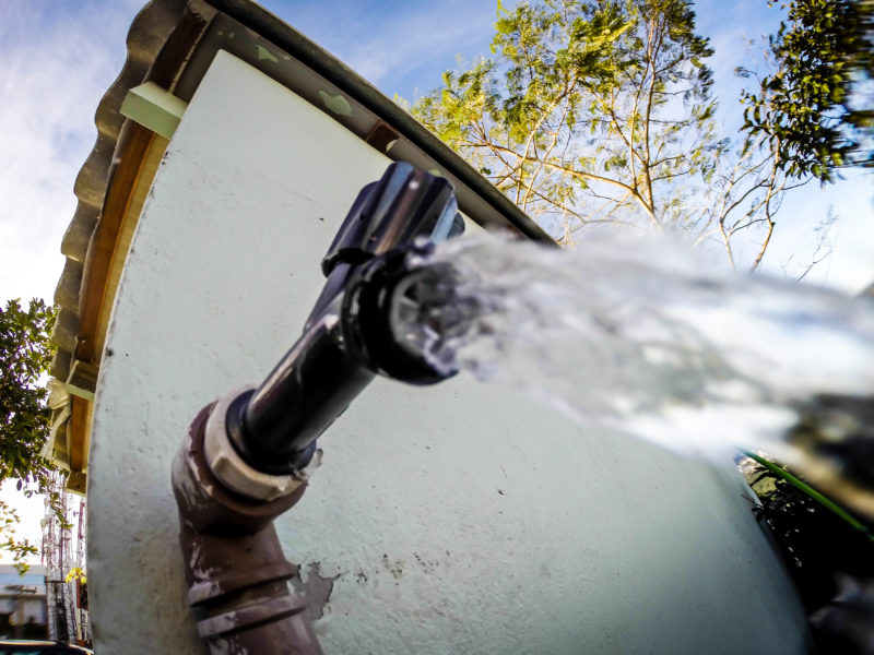 Seis cidades do Norte catarinense apresentaram água contaminada, segundo relatório &#8211; Foto: Flávio Tin/Arquivo/ND