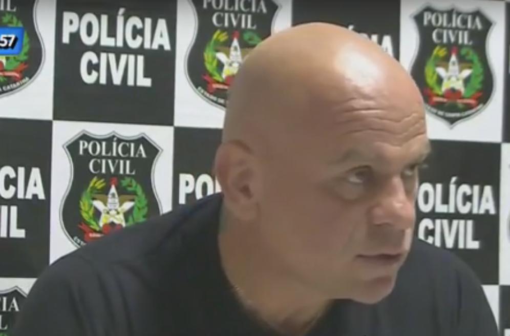 Delegado da Polícia Civil, Jorge Giraldi – Foto: RICTV/Reprodução/ND
