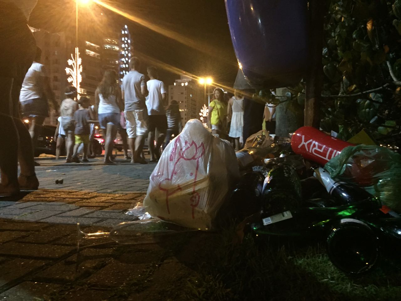 Serviços de limpeza terão até três turnos e mais de 400 pessoas empenhadas em diversas regiões da capital catarinenseFoto: Gustavo Bruning/ND